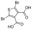 2,5-二溴噻吩-3,4-二羧酸结构式_190723-12-7结构式