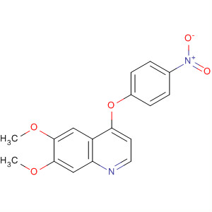 6,7-二甲氧基-4-(4-硝基苯氧基)喹啉结构式_190728-24-6结构式