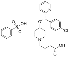 苯磺酸贝托司汀结构式_190786-44-8结构式