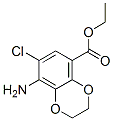 8-氨基-7-氯-2,3-二氢-苯并[1,4]二噁英e-5-羧酸乙酯结构式_191024-17-6结构式