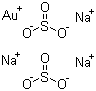 二亚硫酸金(I)三钠结构式_19153-98-1结构式