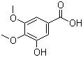 3,4-二甲氧基-5-羟基苯甲酸结构式_1916-08-1结构式