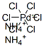 氯钯酸铵结构式_19168-23-1结构式