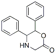 5,6-二苯基-2-吗啉酮结构式_19180-79-1结构式