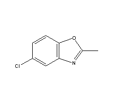 5-氯-2-甲基苯并恶唑结构式_19219-99-9结构式