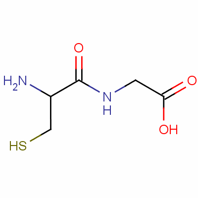H-半胱氨酸-甘氨酸-OH结构式_19246-18-5结构式