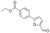 4-(5-甲酰基-2-呋喃基)苯甲酸乙酯结构式_19247-87-1结构式