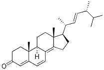 麦角甾-4,6,8(14),22-四烯-3-酮结构式_19254-69-4结构式