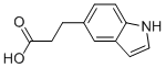 3-(1H-indol-5-yl)propanoic acid Structure,192717-19-4Structure