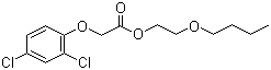 2,4-二氯苯氧乙酸丁氧基乙基酯结构式_1929-73-3结构式