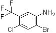 2-溴-4-氯-5-三氟甲基苯胺结构式_193090-44-7结构式