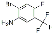 2-溴-4-氟-5-三氟甲基苯胺结构式_193090-60-7结构式