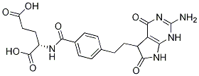 培美曲塞的杂质（非对映体的混合物）（N-[4 - [2 - （2 - 氨基-4,5,6,7 - 四氢-4,6 - 二氧代-1H-吡咯并[2,3-D]嘧啶结构式_193281-00-4结构式