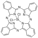Silicon phthalocyanine dichloride Structure,19333-10-9Structure