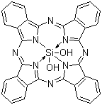 二羟基硅酞菁结构式_19333-15-4结构式