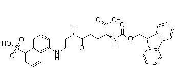 Fmoc-Glu(Edans)-OH Structure,193475-66-0Structure