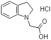 2,3-二氢-1-吲哚乙酸结构式_193544-62-6结构式