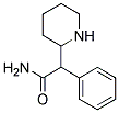 alpha-苯基哌啶-2-乙酰胺结构式_19395-39-2结构式