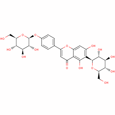 异肥皂草苷对照品结构式_19416-87-6结构式
