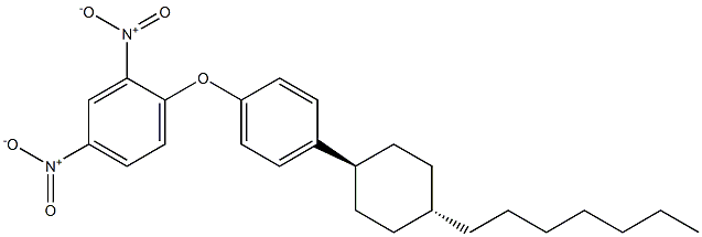Trans-1-[4-(4-heptylcyclohexyl)phenoxy]-2,4-dinitrobenzene Structure,194939-20-3Structure