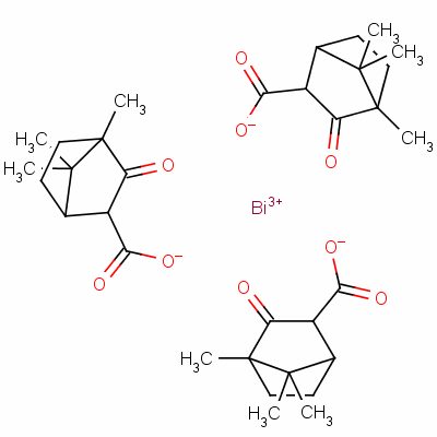 2-氧代-3-樟脑烷羧酸铋盐结构式_19495-28-4结构式