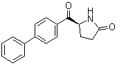 (S)-5-[(biphenyl-4-yl)carbonyl]pyrrolidin-2-one Structure,195137-95-2Structure