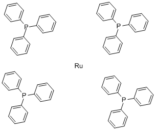 二氢四(三苯基膦)钌结构式_19529-00-1结构式