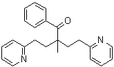 2-Methyl-1-phenyl-4-(pyridin-2-yl)-2-(2-(pyridin-2-yl)ethyl)butan-1-one Structure,195371-52-9Structure