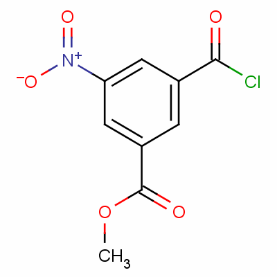 Methyl 3-(chlorocarbonyl)-5-nitrobenzoate Structure,1955-04-0Structure