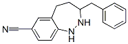 3-苄基-7-氰基-2,3,4,5-四氢-1H-苯二氮卓类结构式_195984-90-8结构式