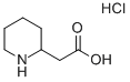 2-哌啶乙酸盐酸盐结构式_19615-30-6结构式