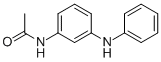 N-(3-苯基氨基苯基)-乙酰胺结构式_19619-91-1结构式