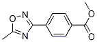 4-(5-甲基-1,2,4-噁二唑-3-基)苯甲酸甲酯结构式_196301-94-7结构式