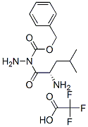 Leucine benzyloxycarbonylhydrazide trifluoroacetate Structure,19635-96-2Structure