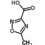 5-甲基-1,2,4-噁二唑-3-羧酸结构式_19703-92-5结构式