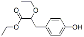 3-(4-羟基苯基)-2-乙氧基丙酸乙酯结构式_197299-16-4结构式