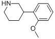 3-(2-甲氧基苯基)哌啶结构式_19737-63-4结构式