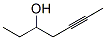 5-庚炔-3-醇结构式_19781-82-9结构式