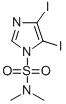 N,N-二甲基 4,5-二碘-1H-咪唑-1-磺酰胺结构式_198127-92-3结构式