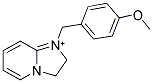 1-(4-甲氧基苄基)-2,3-二氢咪唑并[1,2-a]吡啶-1-ium结构式_198139-38-7结构式