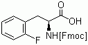 Fmoc-D-phe(2-F)-OH结构式_198545-45-9结构式