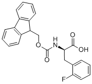 FMOC-D-2-氟苯丙氨酸结构式_198545-46-9结构式