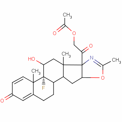 氟扎可特结构式_19888-56-3结构式