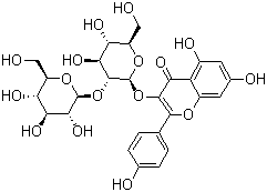 Kaempferol-3-o-sophoroside Structure,19895-95-5Structure