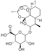 1,5,9-三甲基-11,14,15,16-四氧杂四环[10.3.1.0<sup>4,13</sup>.0<sup>8,13</sup>]十六碳-10-基吡喃己糖苷酸结构式_198976-06-6结构式