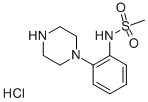 N-[2-(哌嗪-1-基)苯基]甲基硫胺盐酸盐结构式_199105-19-6结构式