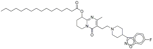 棕榈酸帕利哌酮结构式_199739-10-1结构式