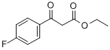 4-氟苯甲酰乙酸乙酯结构式_1999-00-4结构式