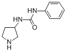 1-苯基-3-(3-吡咯烷)脲结构式_19996-87-3结构式