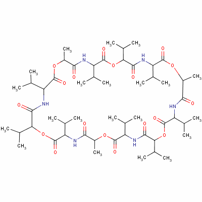 缬氨霉素结构式_2001-95-8结构式